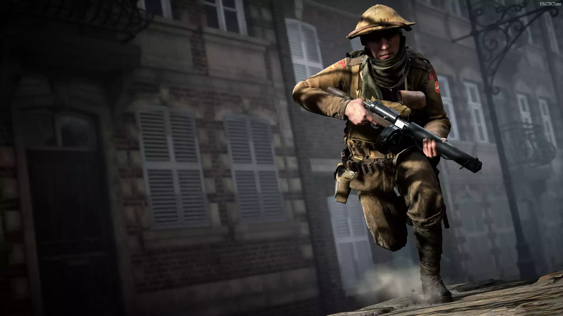 Pistolet maszynowy, Battlefield 1, Żołnierz